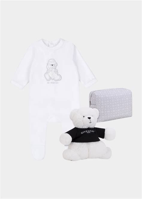 givenchy pyjamas|Pyjamas and toy in velvet gift set .